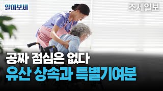 유산 공짜가 아니다! 유산 상속과 특별기여분