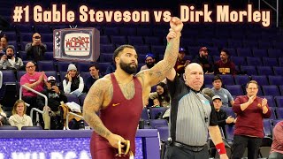 Gable Steveson vs. Dirk Morley: Rapid Technical Fall Victory (Jan 26, 2025)