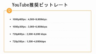 1080p 30fps の場合のビットレート別画質比較