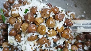 How to make Black chickpeas sundal | sundal | blackchanna dal