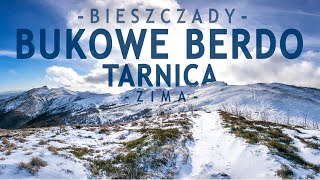 BIESZCZADY - Wind 60km/h: Muczne - Tarnica - Muczne (POLAND)