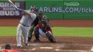 CHC@MIA: Navarro homers in ninth to trim lead to 6-4