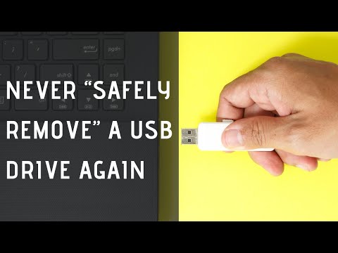 How to Never “Safely Remove” a USB Drive Again in Windows 10