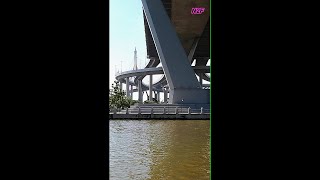 SHUTTLE BOAT: BHUMIBOL 1 BRIDGE-LAT PHO CANAL เรือข้ามฟาก สะพานภูมิพล 1-คลองลัดโพธิ์ #shorts