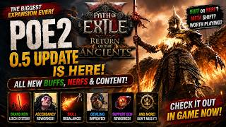 POE2 Patch 0.5 Is Here! Biggest Buffs, Nerfs & Reworks Explained