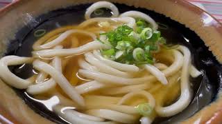 「香川グルメ」 香川県三豊市豊中町町「上杉食品」で「かけうどん」を頂く