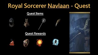 Dark Souls 2 SOTFS Royal Sorcerer Navlaan Quest (Dispelling Ring Forbidden Sun Unleash Magic)