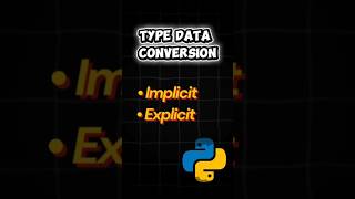 👉 Type Conversion in Python | Implicit vs Explicit | Python Shorts 🐍