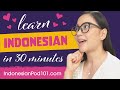 All Romantic Expressions You Need in Indonesian! Learn Indonesian in 30 Minutes!