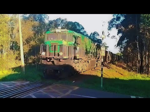 Trem Da Rumo Es43bbi 8327 Da Klabin Passando Em Apucarana Pr Youtube