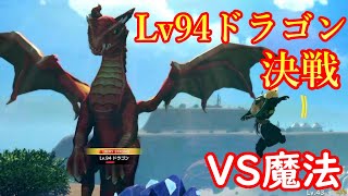 最強ボスLｖ94「ドラゴン」VSソロ魔法で挑む男【クラフトピア】