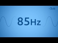 85 hz test tone