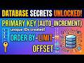 Master SQL Data Sorting & Pagination | ORDER BY, LIMIT, OFFSET + Primary Key!