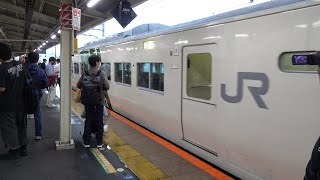 185系 鎌倉あじさい号 送り込み回送 鎌倉駅 2021年6月19日