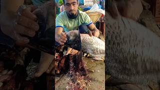 Amazing big katla fish cutting skills fast cutter fish #shortvideo #fish #shorts