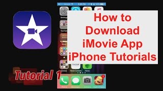 Download & Layout Overview of iMovie App 2.2.3 | Tutorial 1