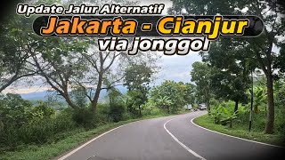 Jalur Jakarta Cianjur Update Terbaru | Via Alternatif Jonggol