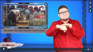 BBB warns "Unclaimed Rewards" scam is a hoax (ASL - 10.13.19)