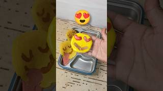 only emoji in lunchbox 1st time in YouTube #shorts #lunchbox #lunchboxideas #jujusaiyad #emoji