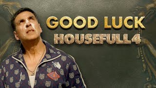 Housefull 4 | Good Luck |Akshay|Riteish|Bobby|Kriti S|Pooja|Kriti K|Sajid N|Farhad| Oct 25
