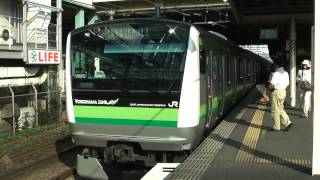 Ｅ２３３系６０００番台横浜線各停東神奈川行き相模原駅入線～発車その６