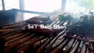 Proses Pengasapan Daging Babi 😋