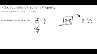 7.1.c Equivalent Fractions Property