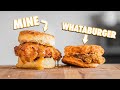 Making The Whataburger Honey Butter Chicken Biscuit At Home | But Better