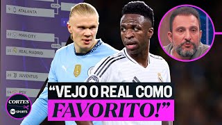 REAL MADRID E MANCHESTER CITY SE ENFRENTAM NOS PLAYOFFS! VSR ANALISA O SORTEIO E OS CONFRONTOS!