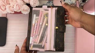 Louis Vuitton GM agenda Planner Flip