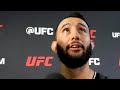 DOMINICK REYES EMOTIONAL REACTION TO VICTORY OVER DUSTIN JACOBY AT UFC LOUISVILLE