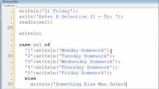 Free Pascal Program Tutorial 12 - Menus For User Friendly Programs - Lazarus