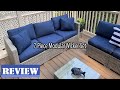 Review of 7-Piece Modular Outdoor Conversation Furniture Set - Best Choice Products 2024