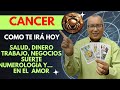 CANCER...PALABRAS MAYORES...TE VIENE UNA BONANZA ECONOMICA...DINERO y SUERTE...EN EL AMOR FELICIDAD