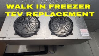 WALK IN FREEZER TEV REPLACEMENT