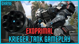 Exoprimal - Krieger (Tank) Gameplay!