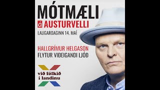 Hallgrímur Helgason - Austurvelli