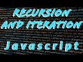 Recursion and Iteration in Javascript (fibonacci sequence)