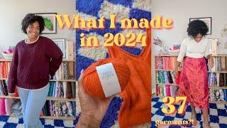 My 2024 Sewing \u0026 Knitting: Favourites, flops, and lessons learned