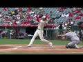 shohei ohtani launches one in the 1st inning