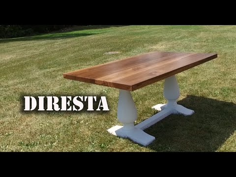 ✔ DiResta Pedestal Trestle Table ✔ DiResta Pedestal Trestle Table