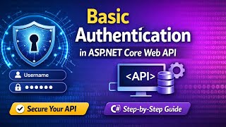 Basic Authentication in ASP.NET Core Web API | Custom Handler & Role-Based Authorization