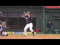 2017.5.19 福岡ソフトバンクホークス 松田宣浩 バッティングフォーム u0026バッティング（スローモーション）【ホームラン】