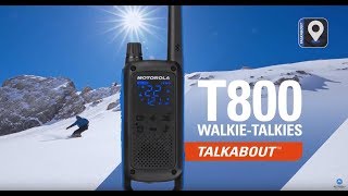 Motorola Solutions' TALKABOUT T800 Walkie-Talkies: Go Beyond Push-To-Talk