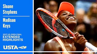 Sloane Stephens vs. Madison Keys Extended Highlights | 2017 US Open 2017 Final