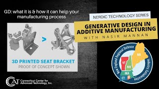 Generative Design in Additive Manufacturing | what it is & how it can improve your mfg process