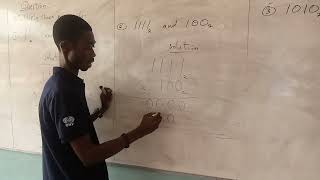 Binary multiplication (multiplication in base 2)