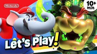 Elephant Mario! 🐘😲 Let’s Play Super Mario Bros. Wonder For Kids ✨ | @playnintend
