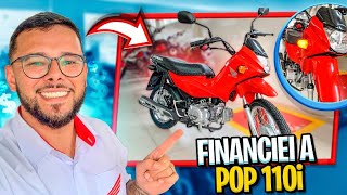 FINANCIEI A HONDA POP 110i, VALEU A PENA?🤑