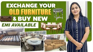 పాత ఫర్నిచర్ ఎక్స్చేంజి || Credit Card EMI || Latest Furniture || Zindagi Unlimited Telugu Vlogs